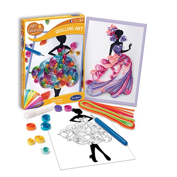 Art et créations : Quilling robes de rêve