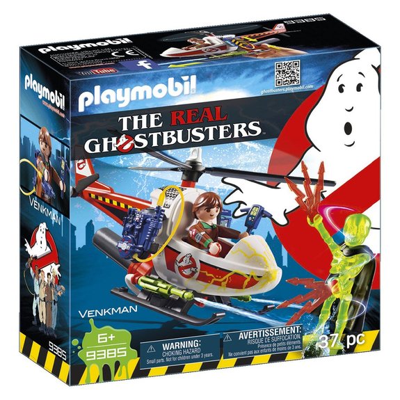 L'hélicoptère de Venkman Playmobil Ghostbusters 9385