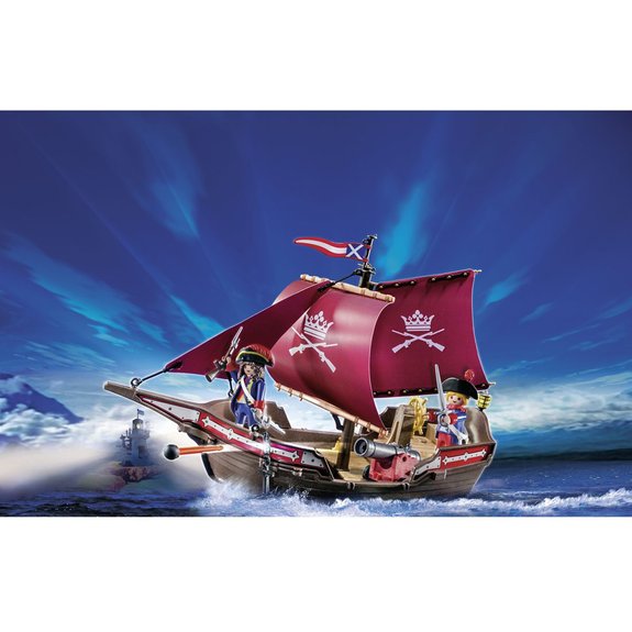 Chaloupe des soldats Playmobil 6681