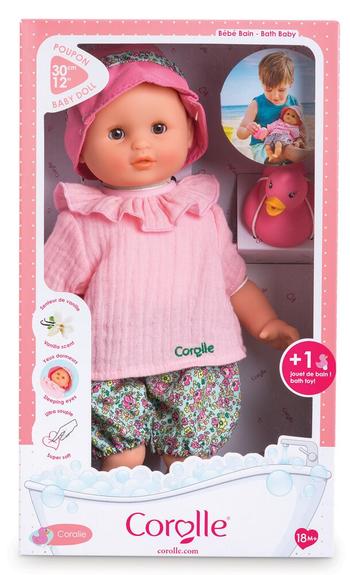 JCÉTÉ25 JC25 MON PREMIER POUPON - BÉBÉ BAIN - CORALIE 30 CM - POUPÉES JCÉTÉ25 JC25 MON PREMIER POUPON - BÉBÉ BAIN - CORALIE 30 CM - POUPÉES