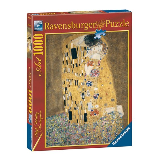 Puzzle 1000 pièces Art collection : Le baiser - Gustav Klimt