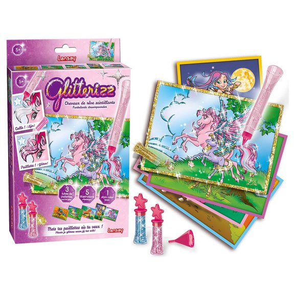 Glitterizz chevaux de rêve scintillants