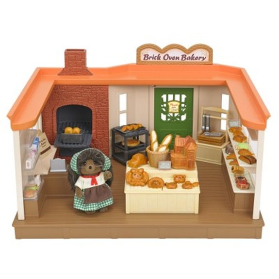 Sylvanian Families : La boulangerie traditionnelle et figurine