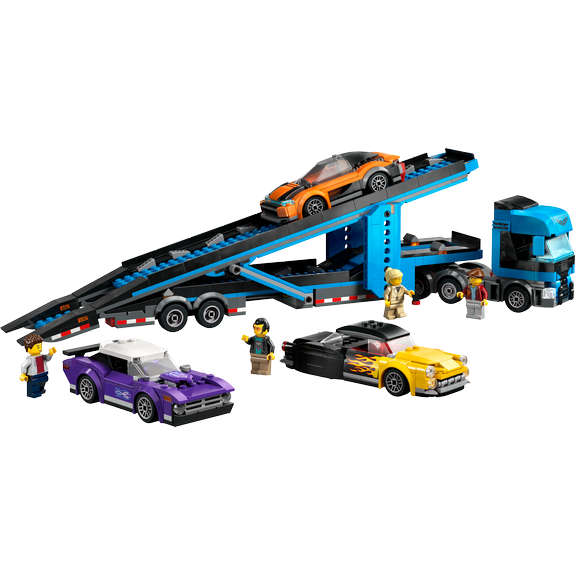 Le camion de transport de voitures de sport LEGO City 60408
