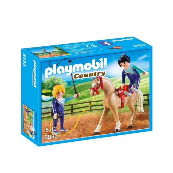 Voltigeuses et cheval Playmobil Country 6933
