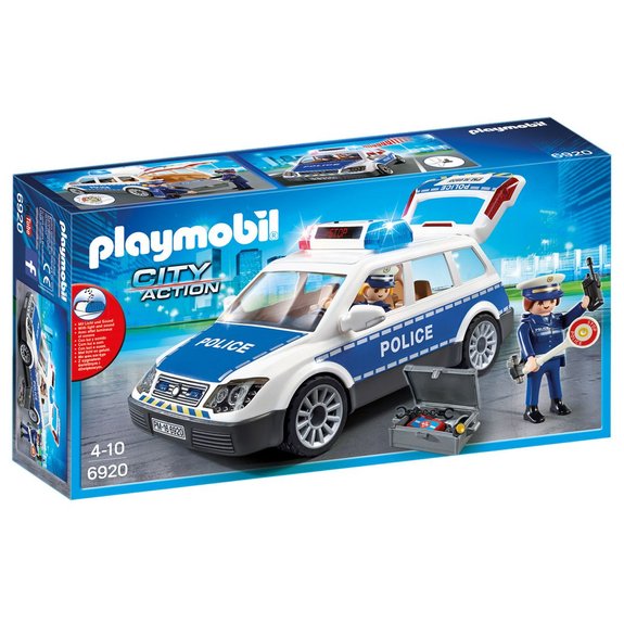 Playmobil Voiture de policiers avec gyrophare City Action 6920