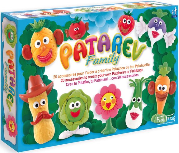 Maxi-coffret de pâte à modeler Patarev Family