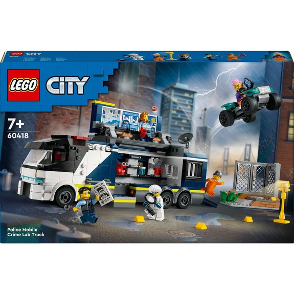 LEGO Le laboratoire de police scientifique Lego City 60418