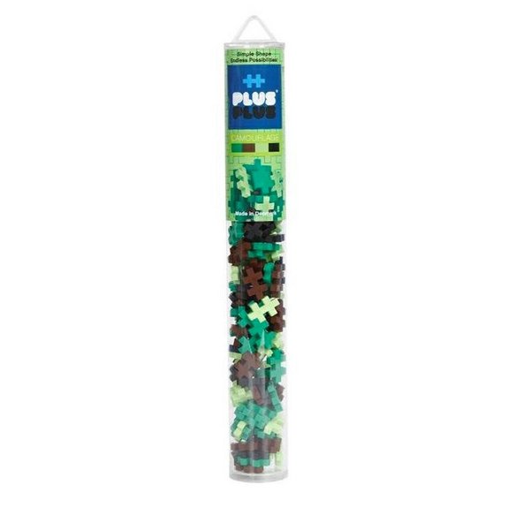 Tube Mini 100 Pièces Camouflage Plus Plus