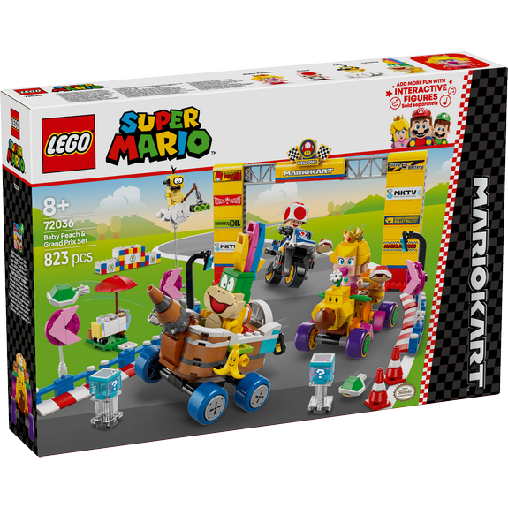 LEGO Mario Kart – Bébé Peach et ensemble de grand prix Super 72036