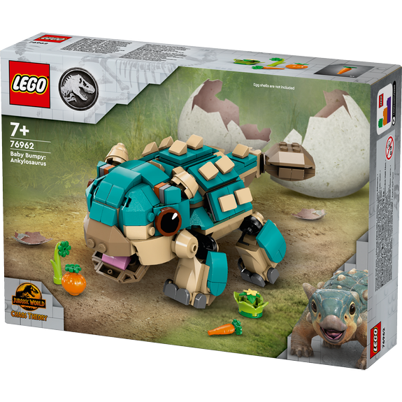 LEGO Bébé Bumpy, l’ankylosaure Jurassic World 76962