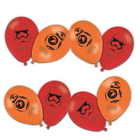 8 ballons Star Wars WWI
