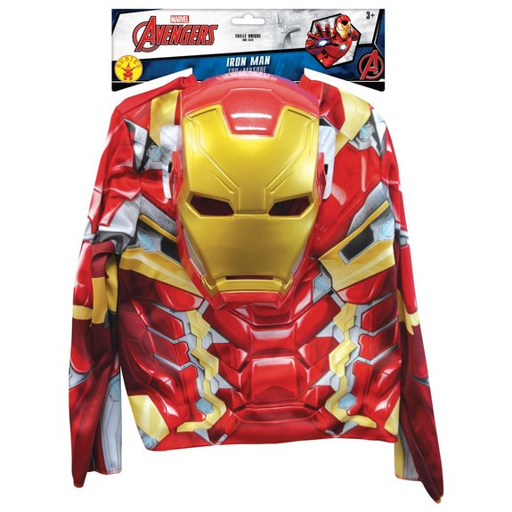 Déguisement Top Classique Iron Man + Masque