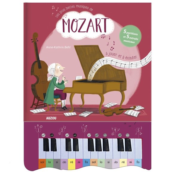 Livre-piano Mozart