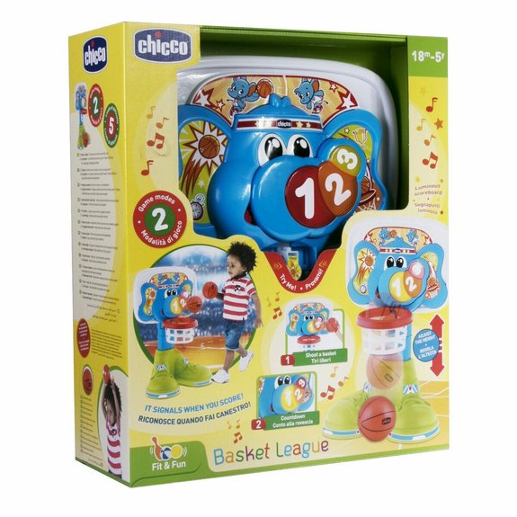 Eléphant panier de basket