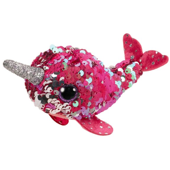 Teeny ty sequins Peluche Nelly le narval 8 cm