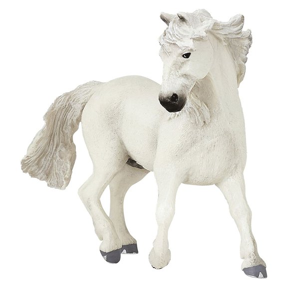 Figurine cheval de Camargue