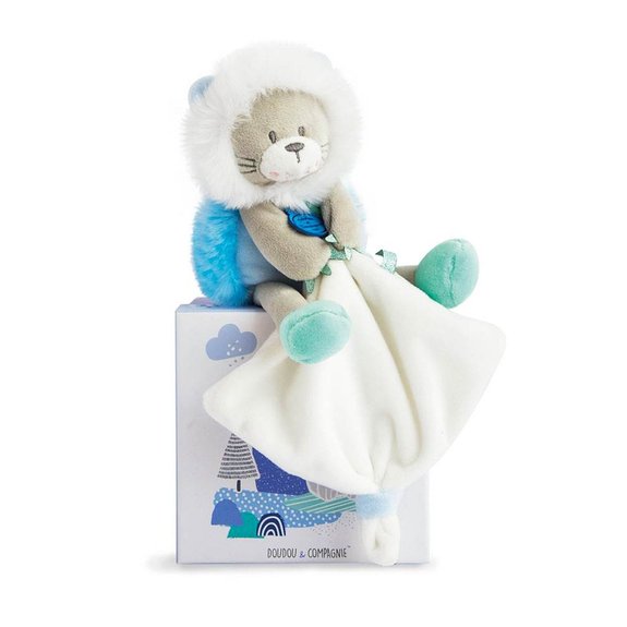 Lion pantin avec doudou