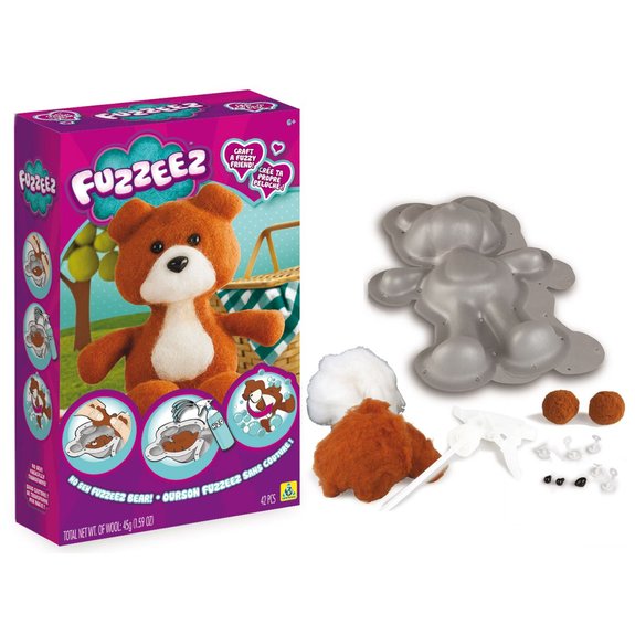 Création de peluche Fuzzeez : Ourson Teddy