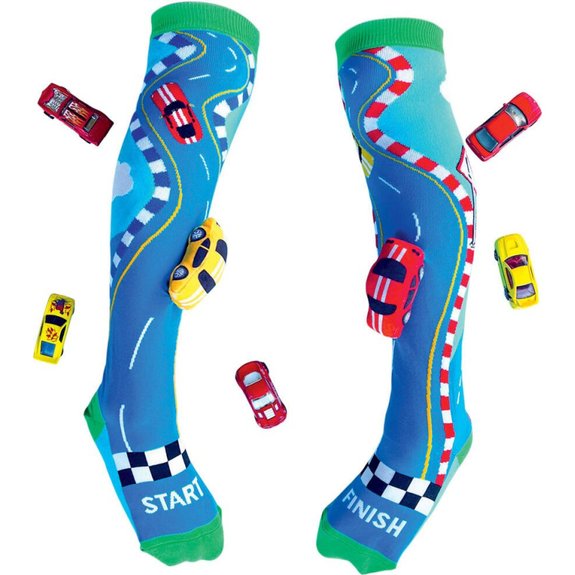Chaussettes course voitures