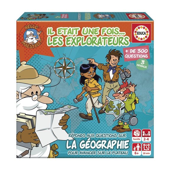 Mini jeu il était une fois... les explorateurs