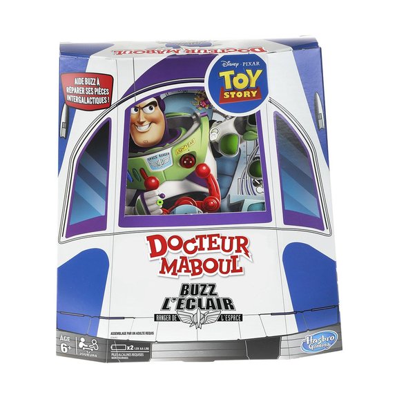 Jeu de plateau : Docteur Maboul - Buzz léclair, Toy Story