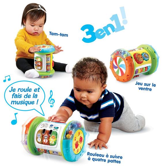 VTech Magi Rouleau Tam Tam 3-in-1 Activity Roller 2