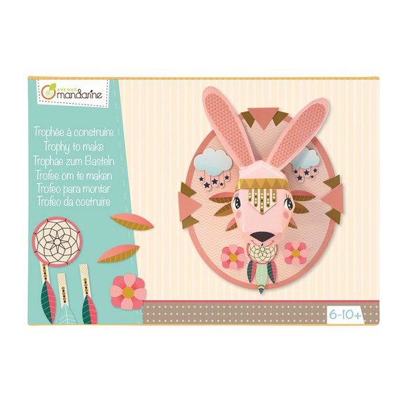 Boîte créative trophée lapin