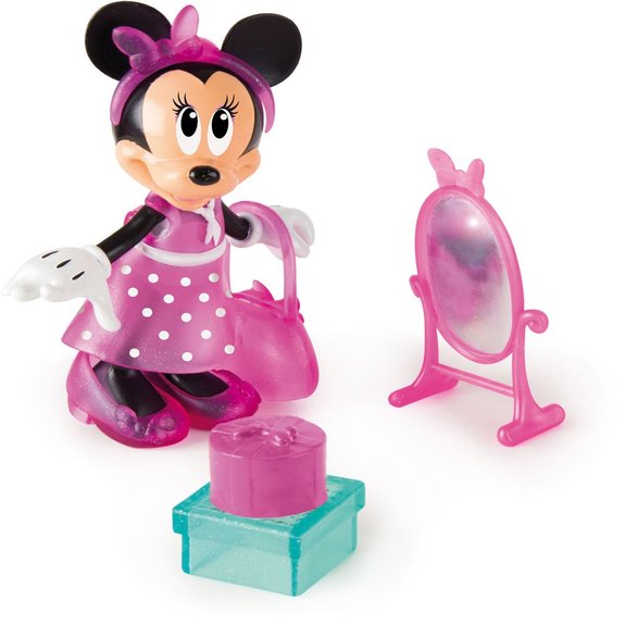 Figurine 15 cm Minnie fashionista shopping - Disney
