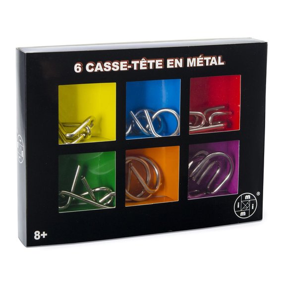 Casse-Tête Metal - La Grille - Jeu de Société - L'Atelier des Jeux
