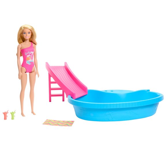 Mattel Coffret Barbie et sa piscine