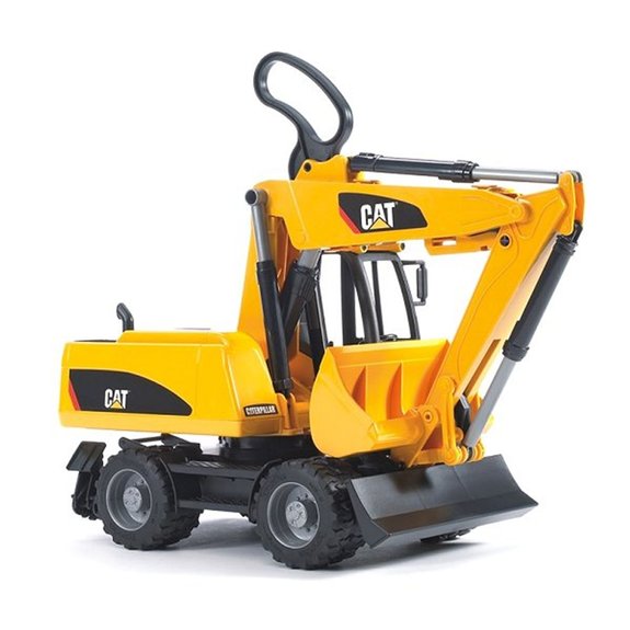 Pelleteuse Caterpillar sur roues
