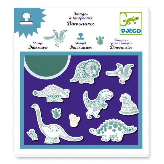 Images à tamponner dinosaures