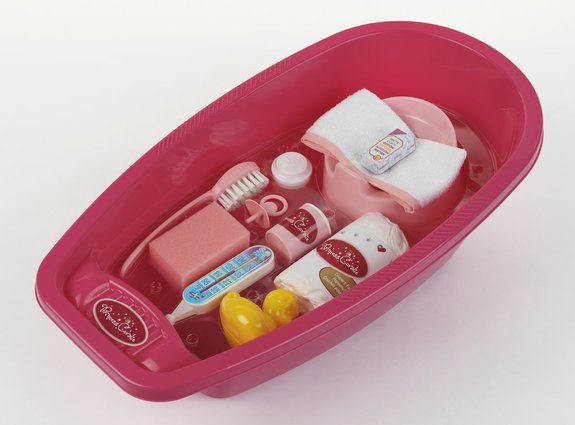 BABY CORALIE - GRANDE BAIGNOIRE AVEC ACCESSOIRES