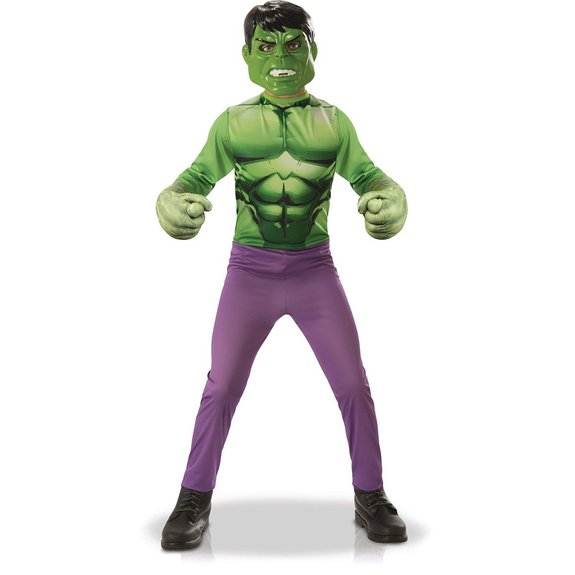 Déguisement Hulk et gants taille L