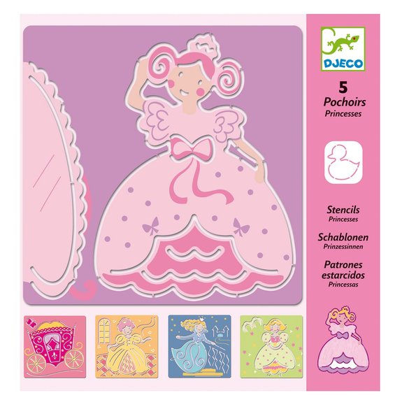 Pochoirs princesses