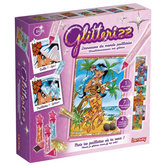 Glitterizz danseuses du monde pailletées