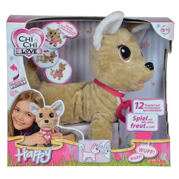 Peluche interactive chien Chichi Love Showstar