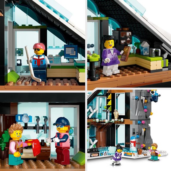 Complexe de ski et d'escalade Lego City 60366