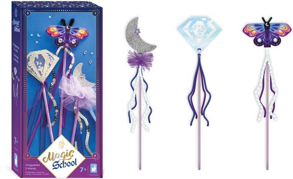 Janod Magic School - Kit De Création De Baguettes