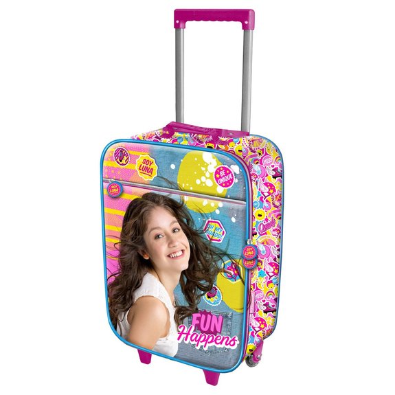 Valise Trolley Soft Fun Happens Soy Luna