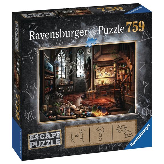 Escape puzzle 759 pièces - L'antre du dragon