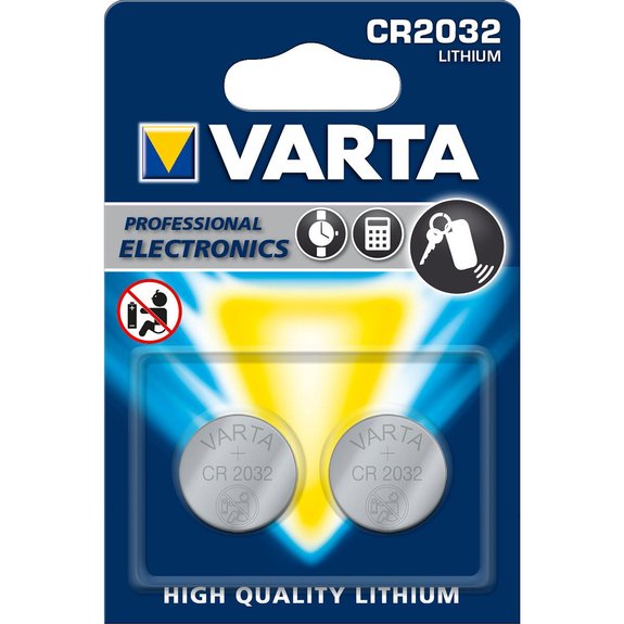 Pile électronique CR2032 X2