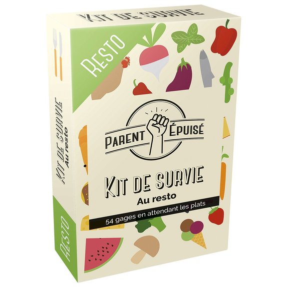 Parent épuisé : Kit de survie au restaurant