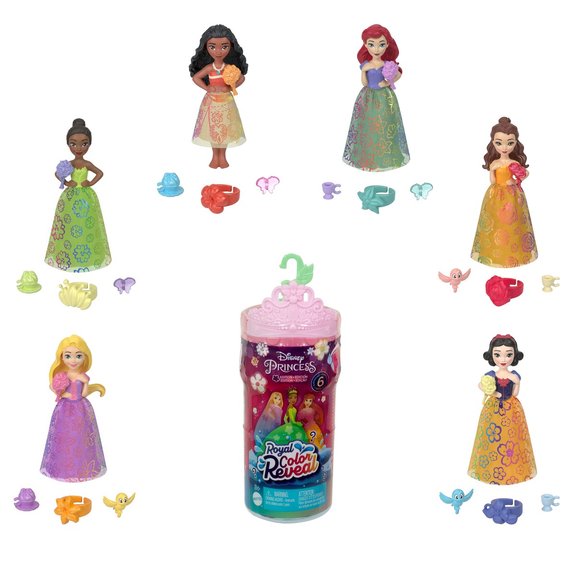 Mattel Color reveal Disney Princesse Royal