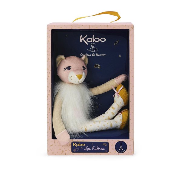 Les Kalines - Peluche Léana la lionne 35 cm