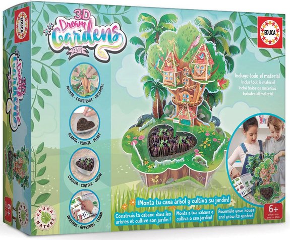 Cabane De Rêve 3d - 2 En 1 - Educa Borras