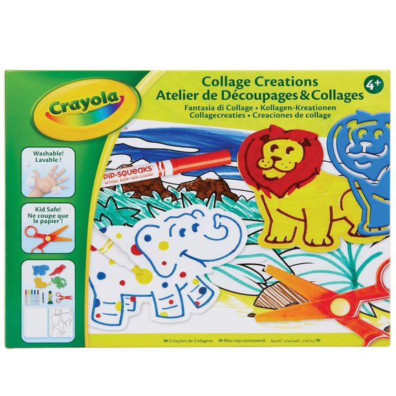 Crayola - Atelier de découpages et collages