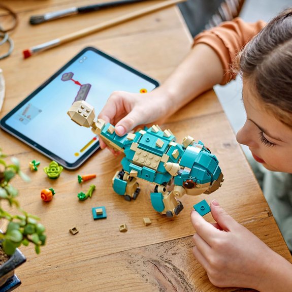 Bébé Bumpy, l’ankylosaure LEGO Jurassic World 76962