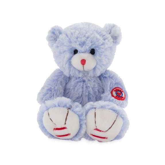 Rouge Kaloo : Peluche Petit Ours Bleu 19 cm
